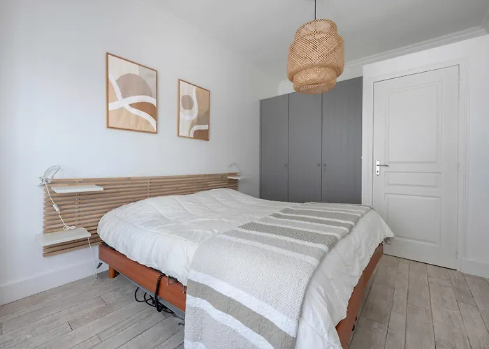 Appart-patio Centre-ville à 100m De La Apartamento Saint-Brévin-lʼOcéan